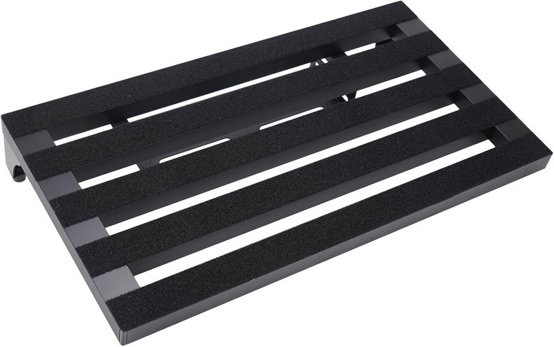 Soyan 22" x 12.5" Aluminum Alloy Guitar Pedal Board with Power Supply Tray, Carry Bag & Mounting Tapes Included (Black, APB-22BK) - Image 5
